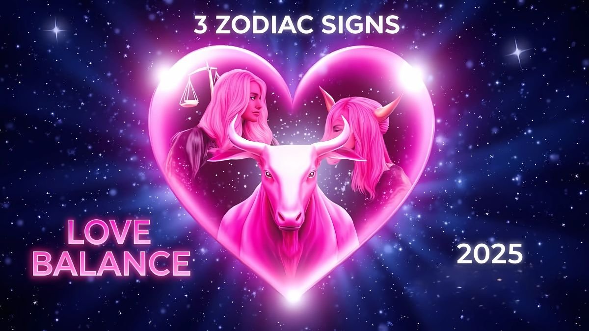 3 Zodiac Signs to Find Balance in Love in 2025