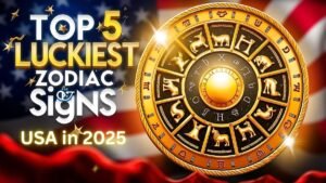 Top 5 Luckiest Zodiac Signs in the USA in 2025