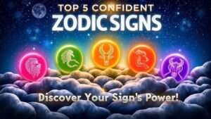 Top 5 Most Confident Zodiac Signs