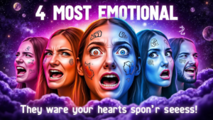 4 Most Emotionally Expressive Zodiac Signs