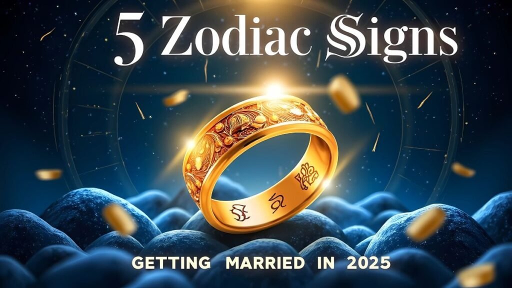 5 Zodiac Signs Likely to Get Married In 2025