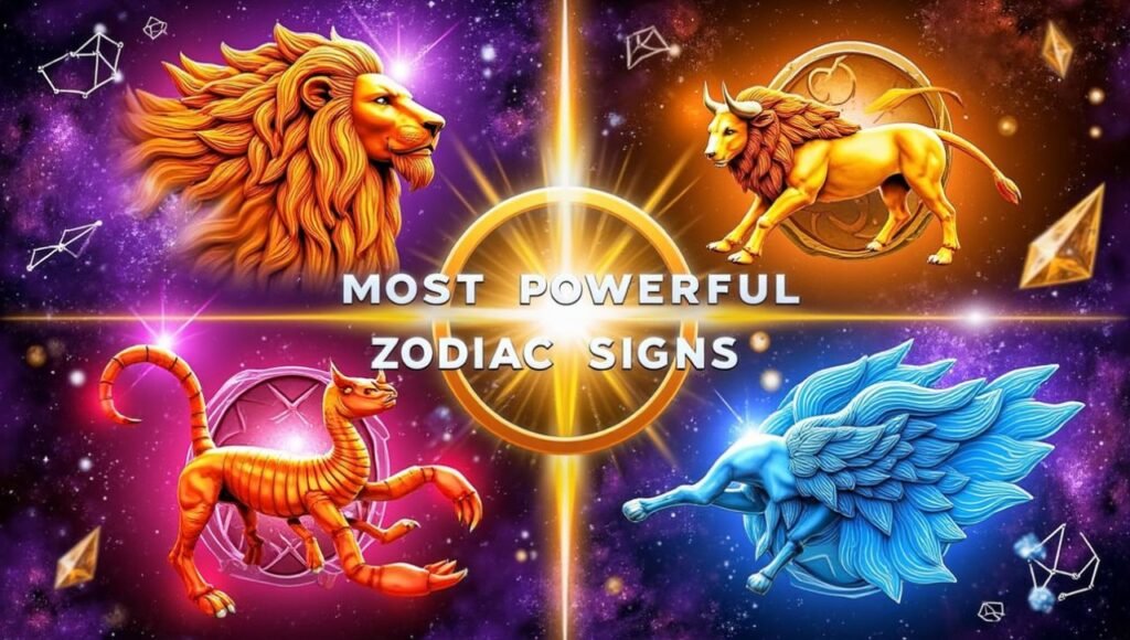 The most powerful zodiac signs